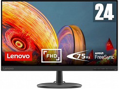 Lenovo monitor C24-25, 66B0KAC1EU, VA, 75Hz, HDMI, VGA
